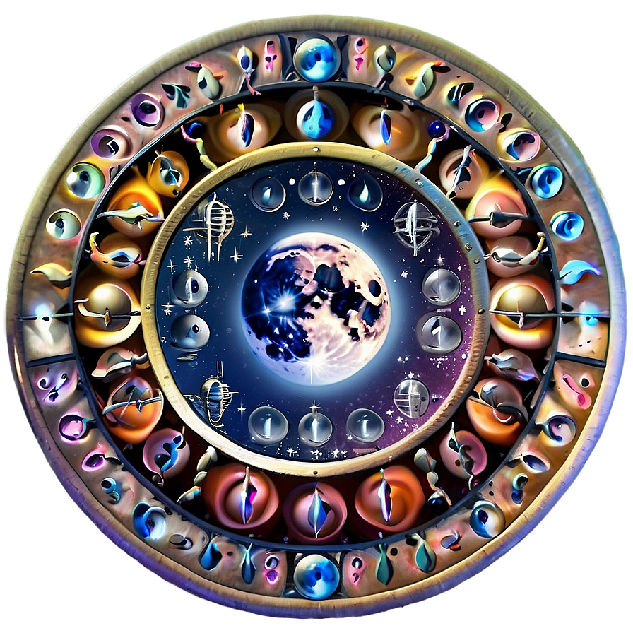 Full Moon Astrology Sign Png 05242024