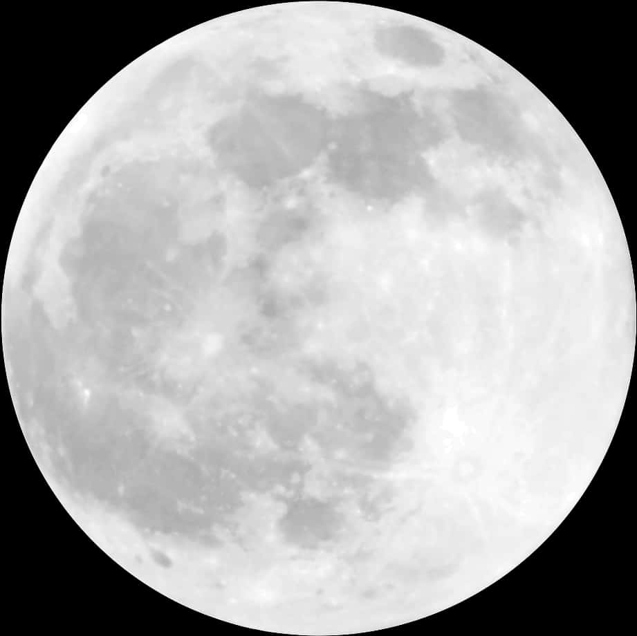 Full Moon Close Up