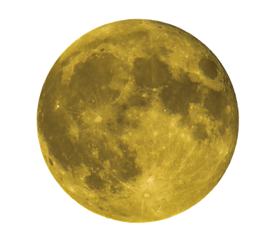 Full Moon Closeup Night Sky PNG with transparent background