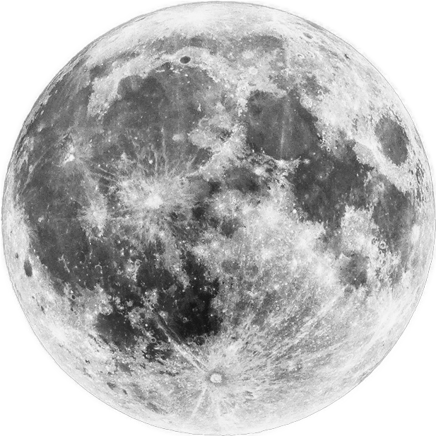 Full Moon Detailed View