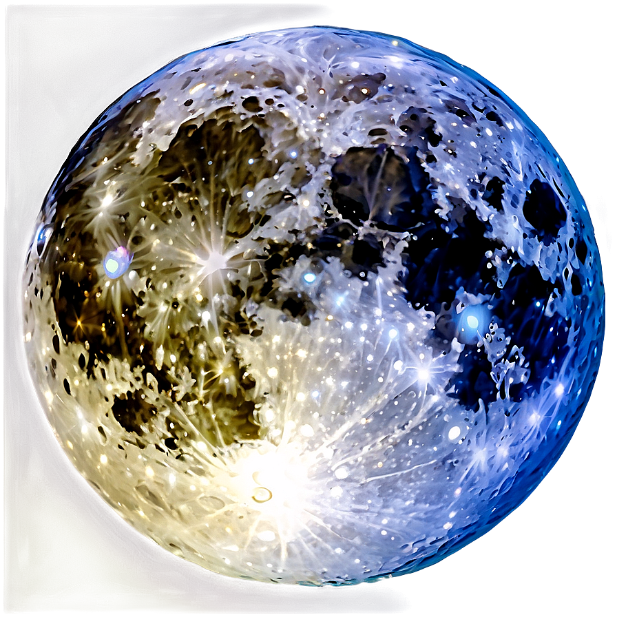 "Full Moon Glow PNG Image" b PNG with transparent background