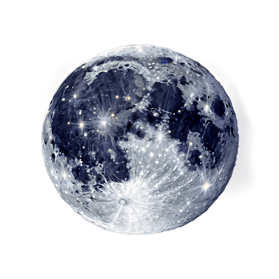 "Full Moon Glow PNG Image" d PNG with transparent background