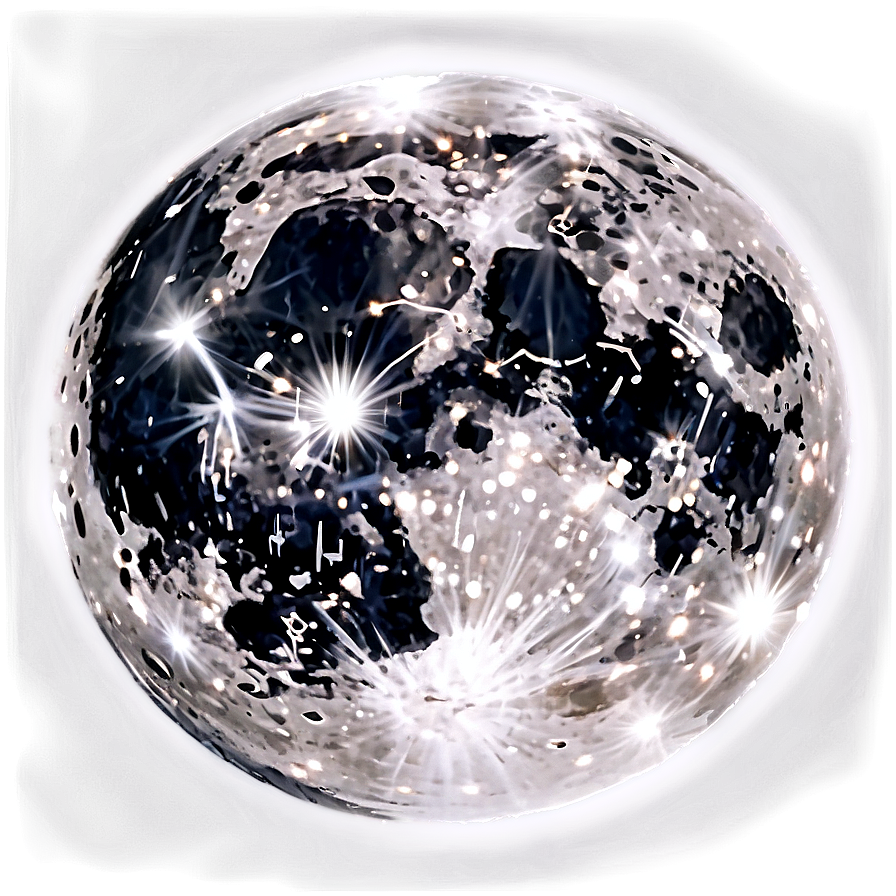 Full Moon Glowing Halo Png 86