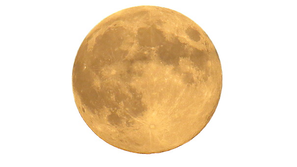 Full Moon Night Sky PNG with transparent background