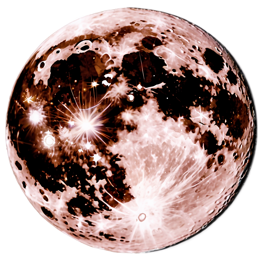 Full Pink Moon Clipart Png Hly