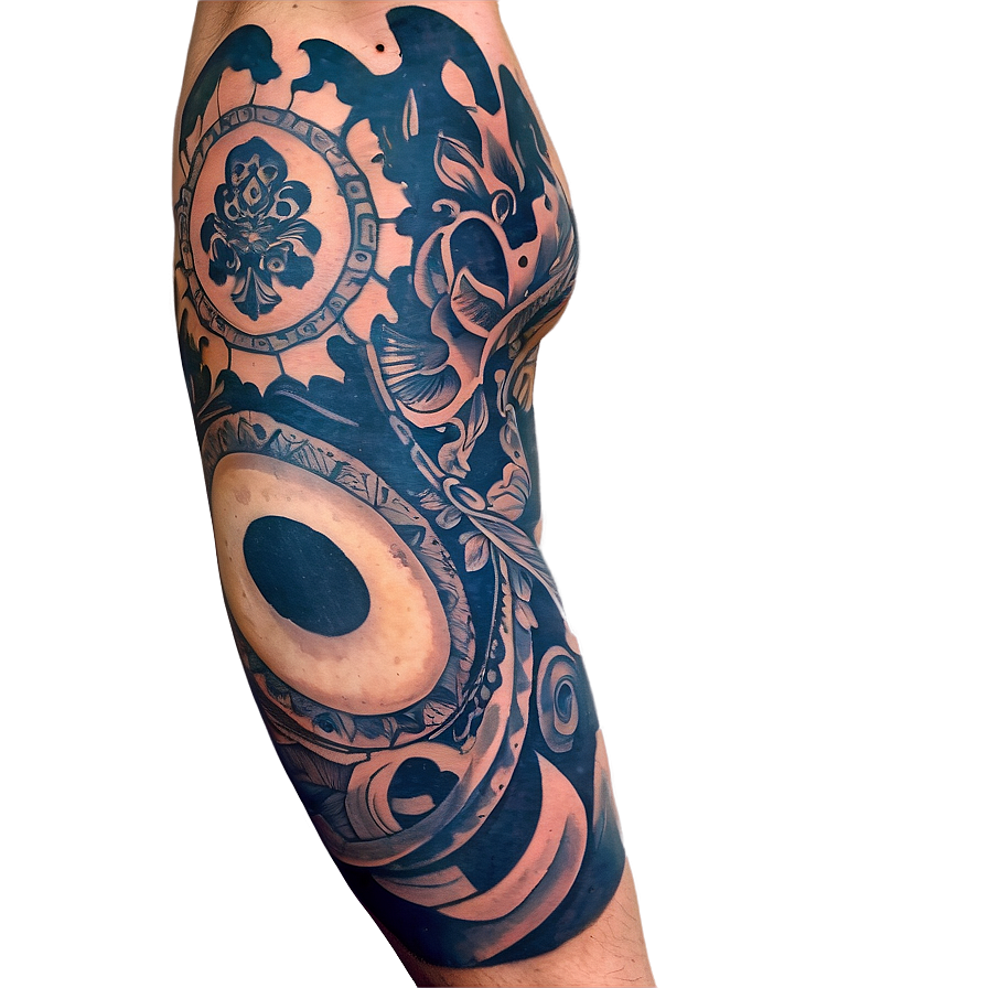 Full Tattoo Sleeve Design Png Xne