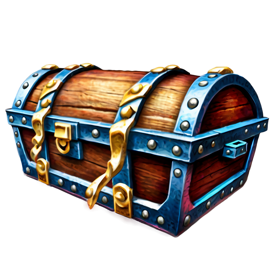 Full Treasure Chest Png 05252024