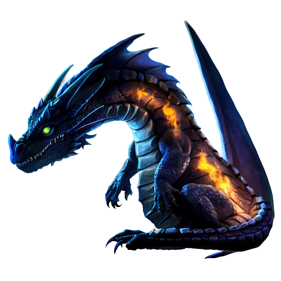 Fuming Dragon Artwork PNG 06112024 PNG with transparent background