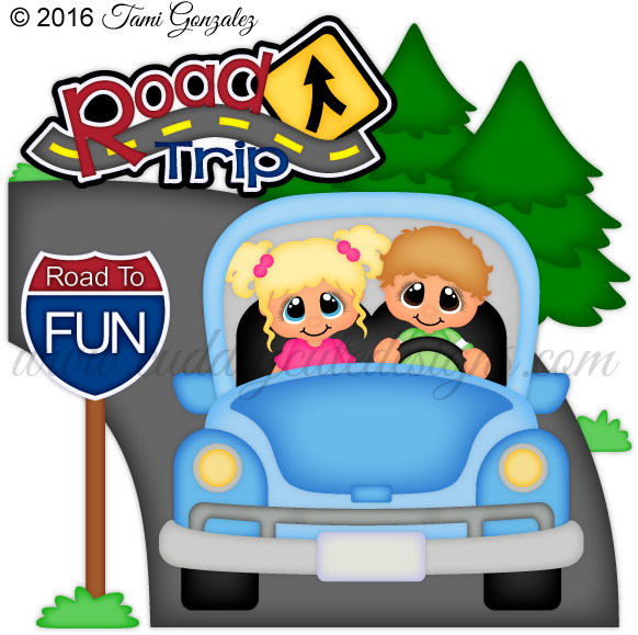 Road Trip Clip Art, HD Png Download PNG with transparent background