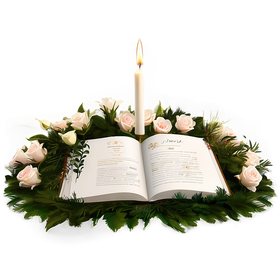 Funeral Condolence Book Png 23