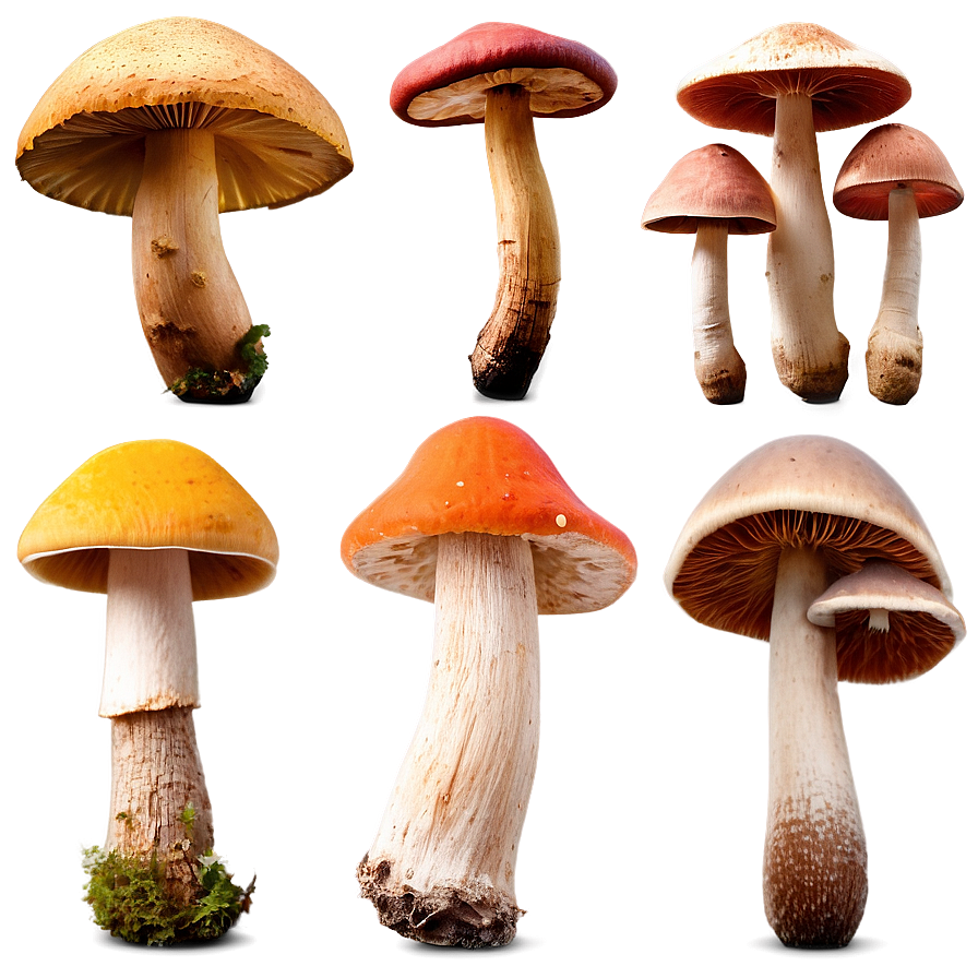 Fungi Collection PNG 06242024 PNG image with a transparent background, free high-resolution download