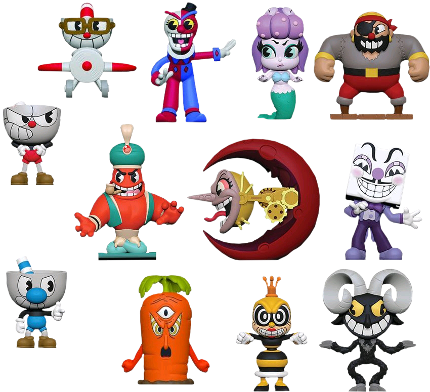 Funko Cuphead Mystery Minis, HD Png Download PNG with transparent background