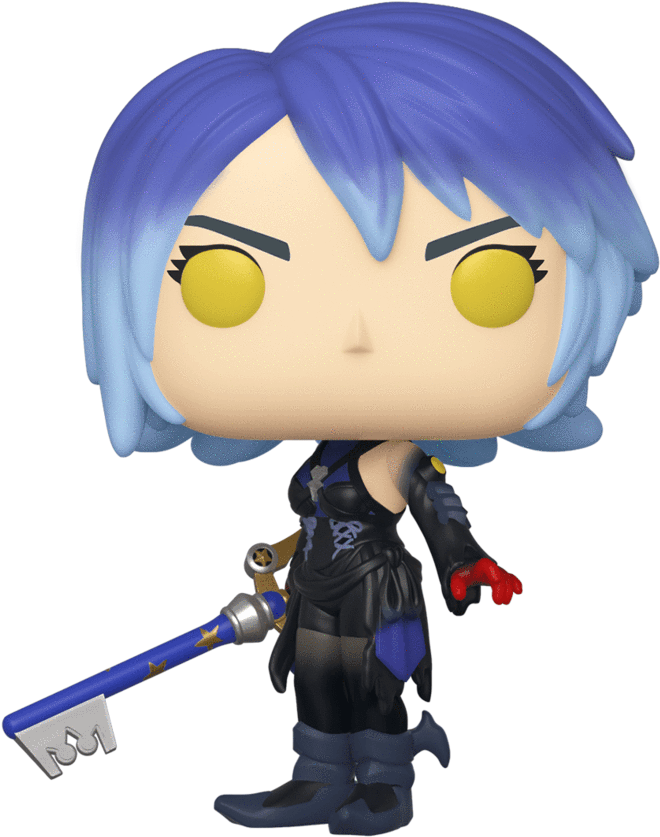 Funko Pop Kingdom Hearts Aqua, HD Png Download PNG with transparent background