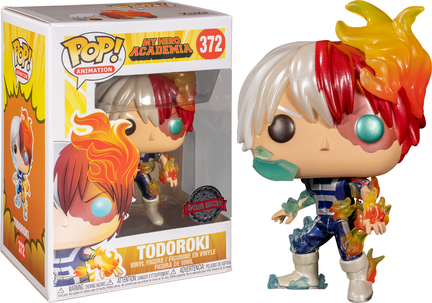 Funko Pop My Hero Academia Todoroki, HD Png Download PNG with transparent background