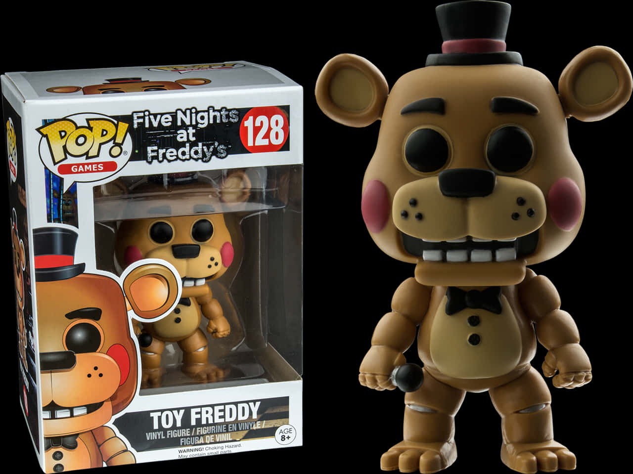 Five Nights At Freddy’s - Funko Pop Freddy Fazbear, HD Png Download PNG image with a transparent background, free high-resolution download