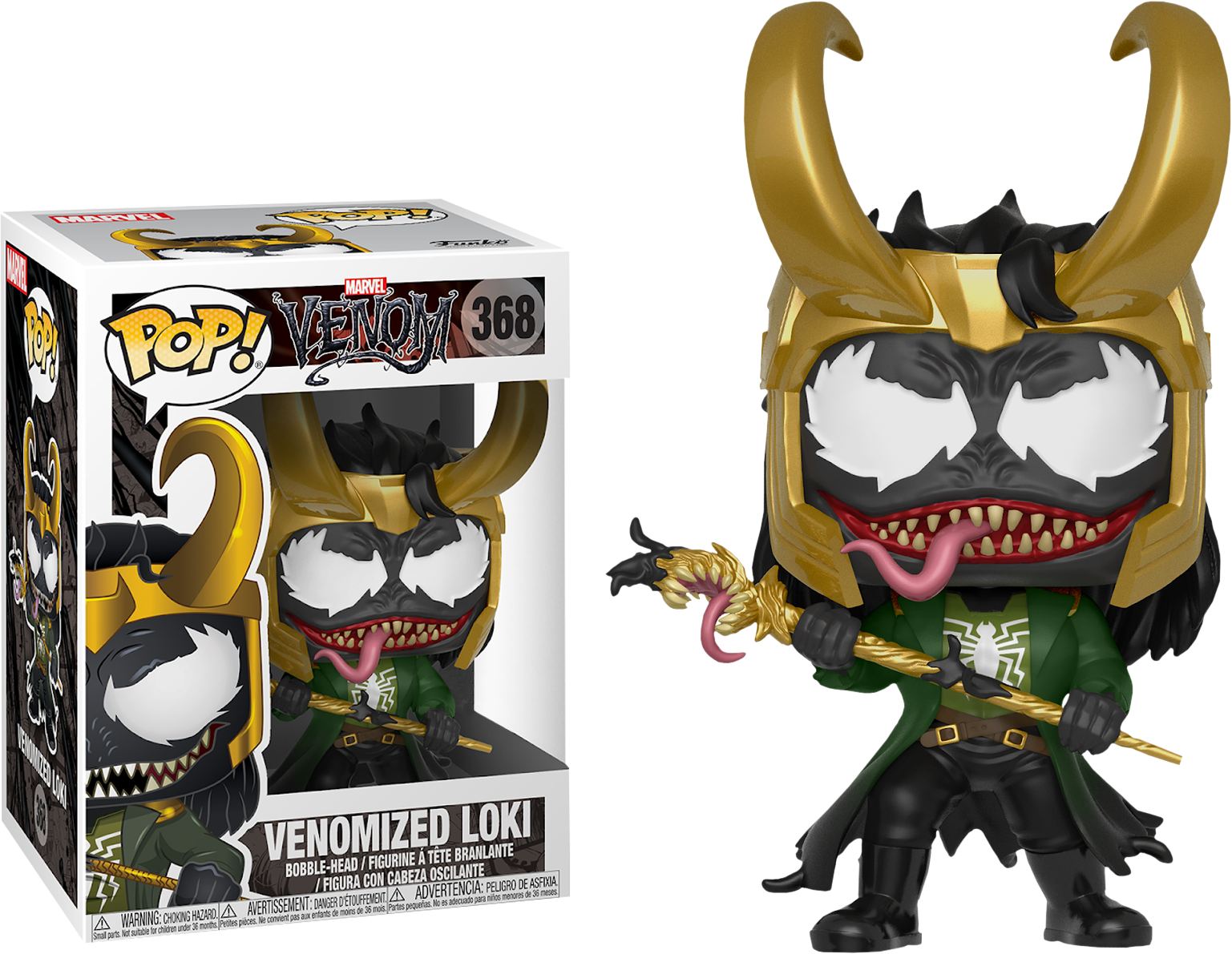 Funko Pop Venomized Loki, HD Png Download PNG with transparent background