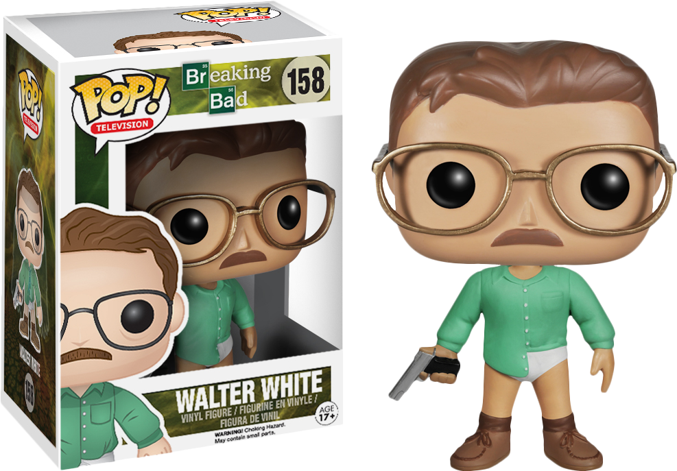 Funko Pop Walter White Vinyl Figure - Breaking Bad Pop Figure, HD Png Download PNG with transparent background
