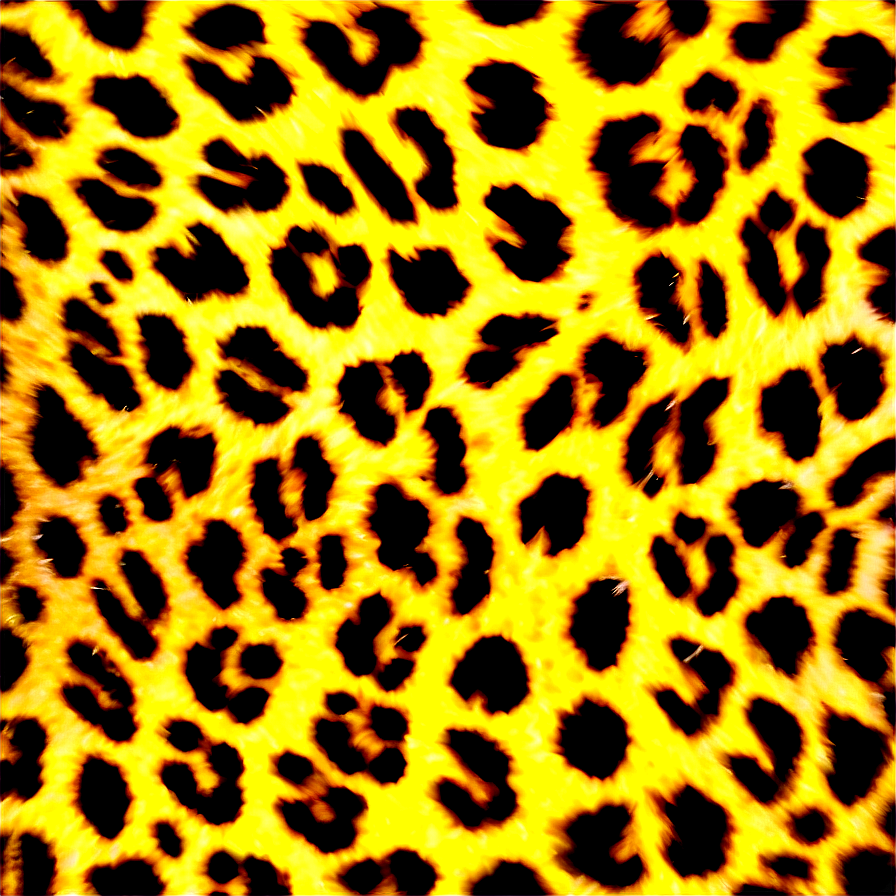 Funky Cheetah Print Image Png Fep