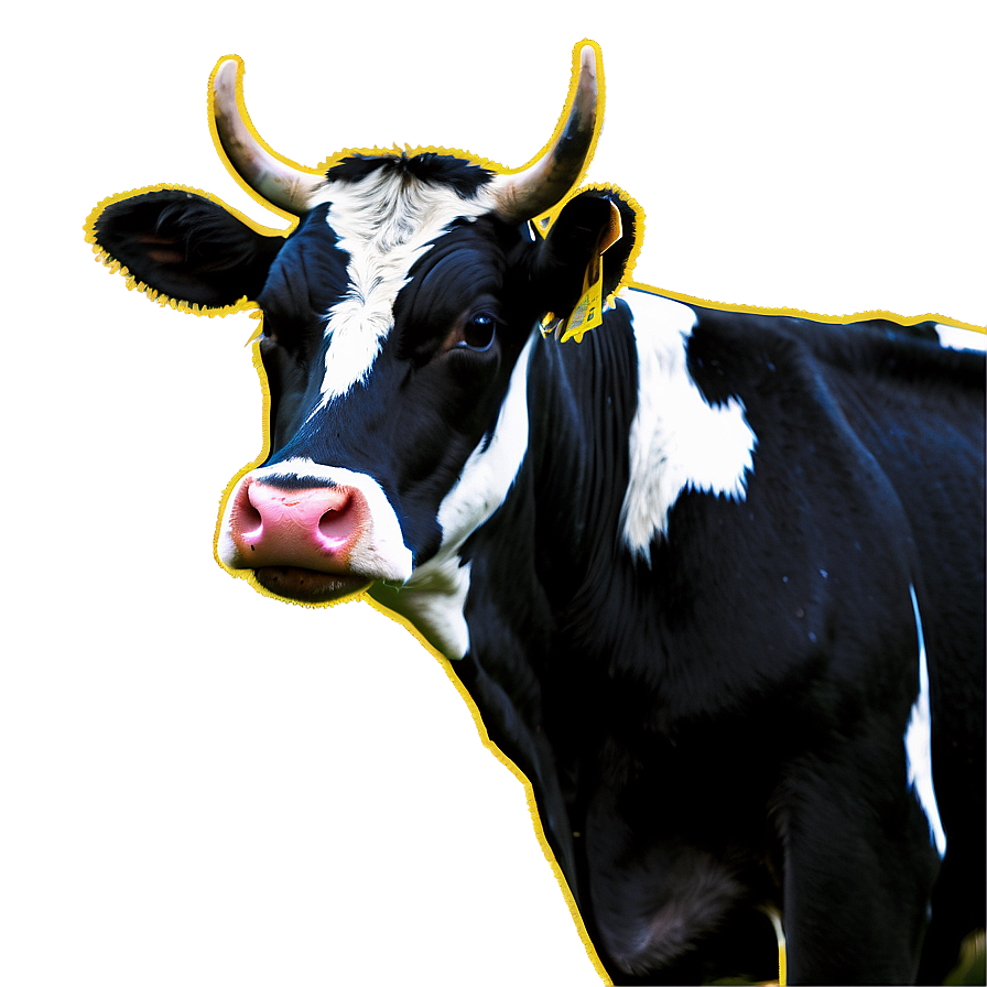 Funky Cow Head Png Ojq