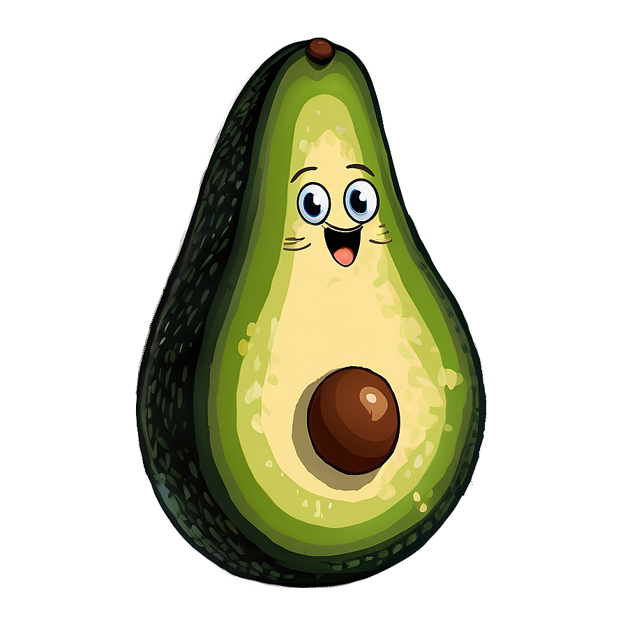 Funny Avocado Png Enj64