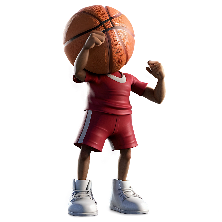 Funny Basketball Character Png Mhg32