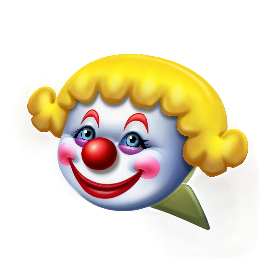 Funny Clown Emoji PNG  bcy PNG with transparent background