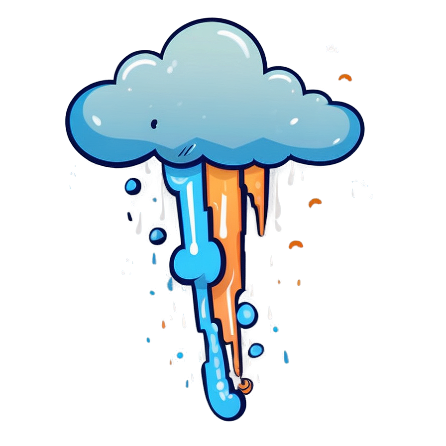 Funny Fart Cloud Illustration Png Sif