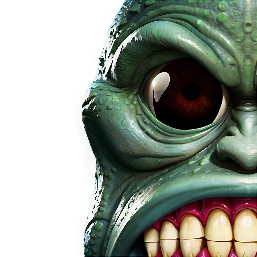 Funny Monster Face Png 50