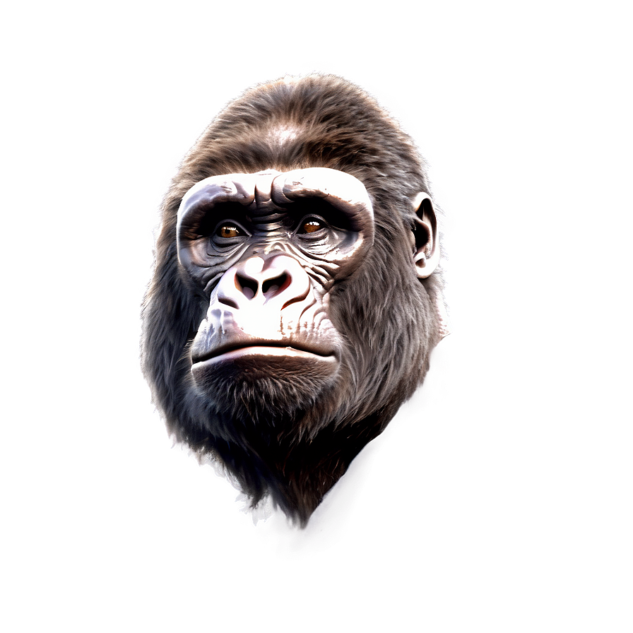 Furious Gorilla Head Png Cks