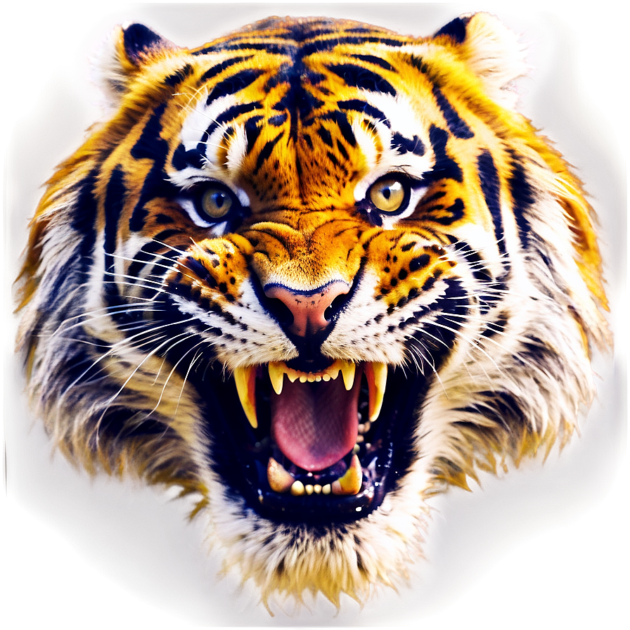 Furious Tiger Clipart PNG 92 PNG with transparent background