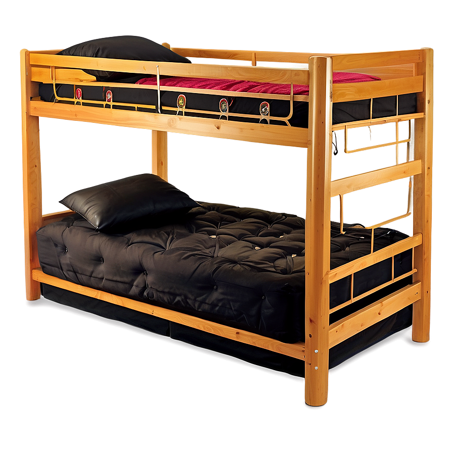Futon Bunk Bed PNG 06132024 PNG image with a transparent background, free high-resolution download