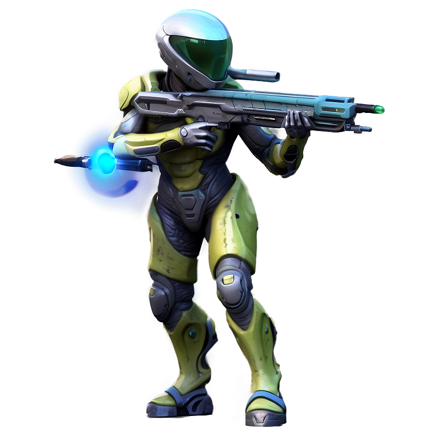 Futuristic Alien Soldier Png 05032024