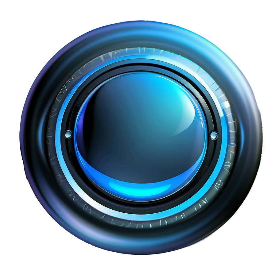 Futuristic Button Png 49