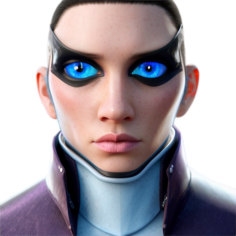 Futuristic Character Portrait