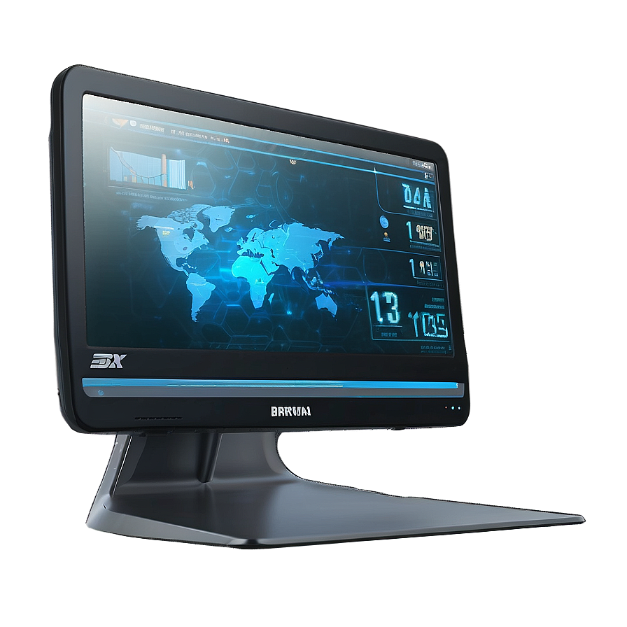 Futuristic Computer Monitor Png Jhe