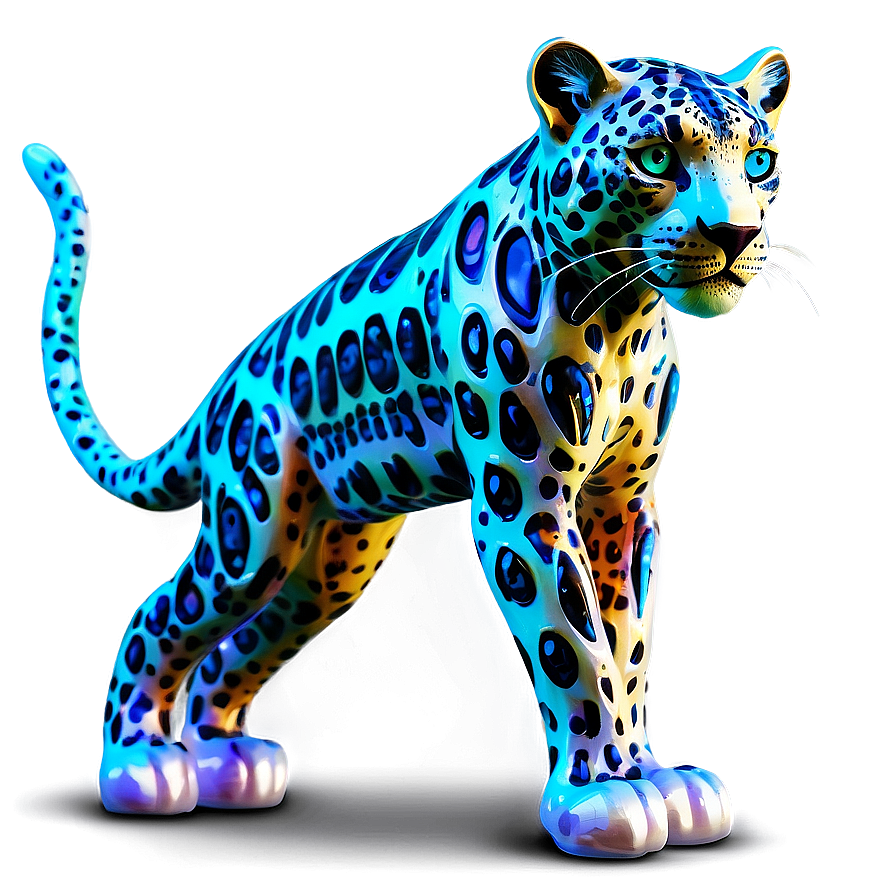 Futuristic Cyber Leopard Png Jgp7