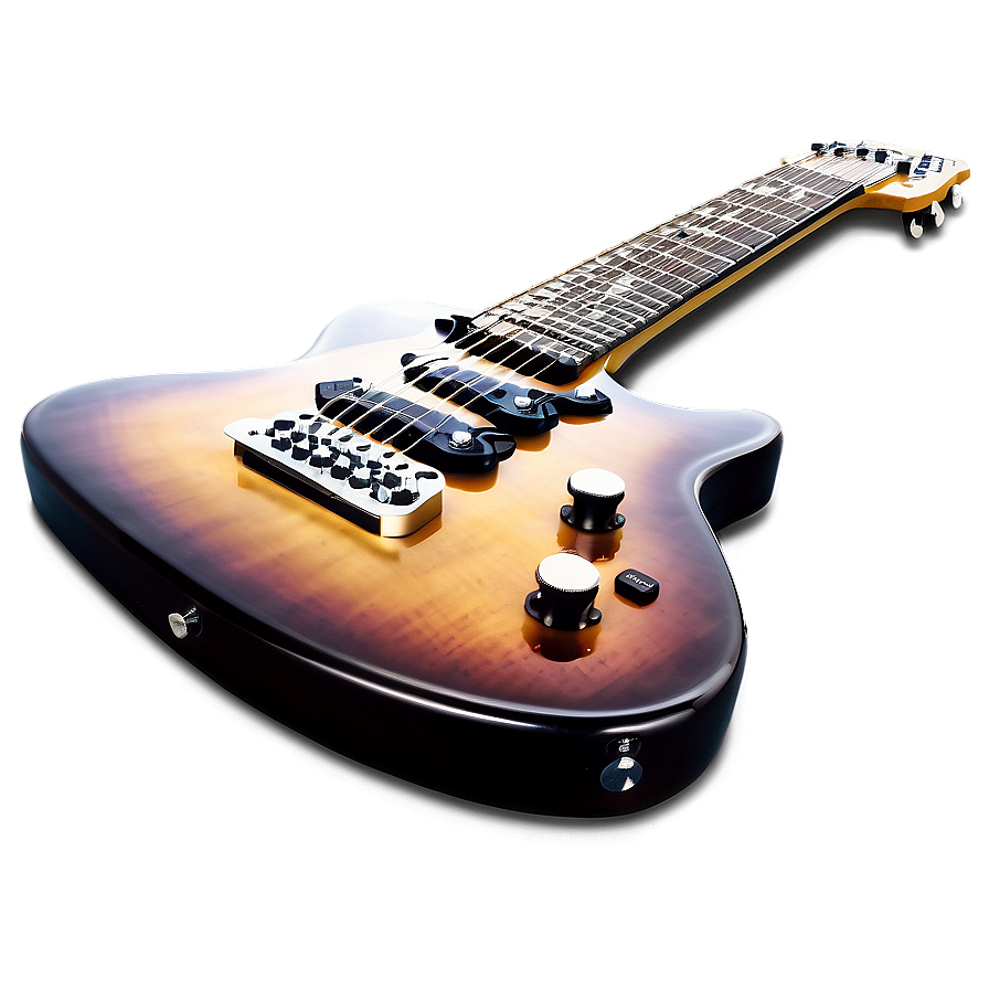 Futuristic Electric Guitar Png Vcf49