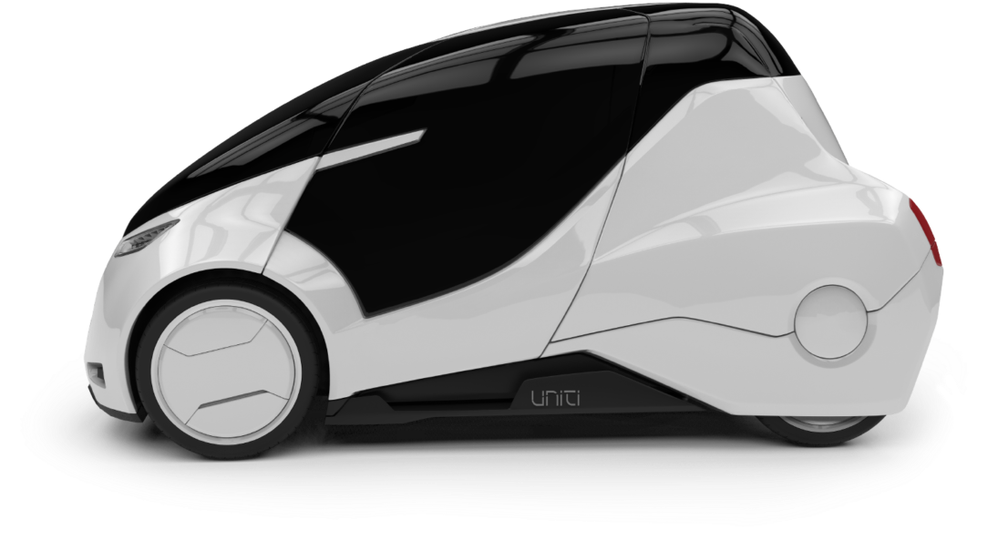 Futuristic Electric Vehicle Concept