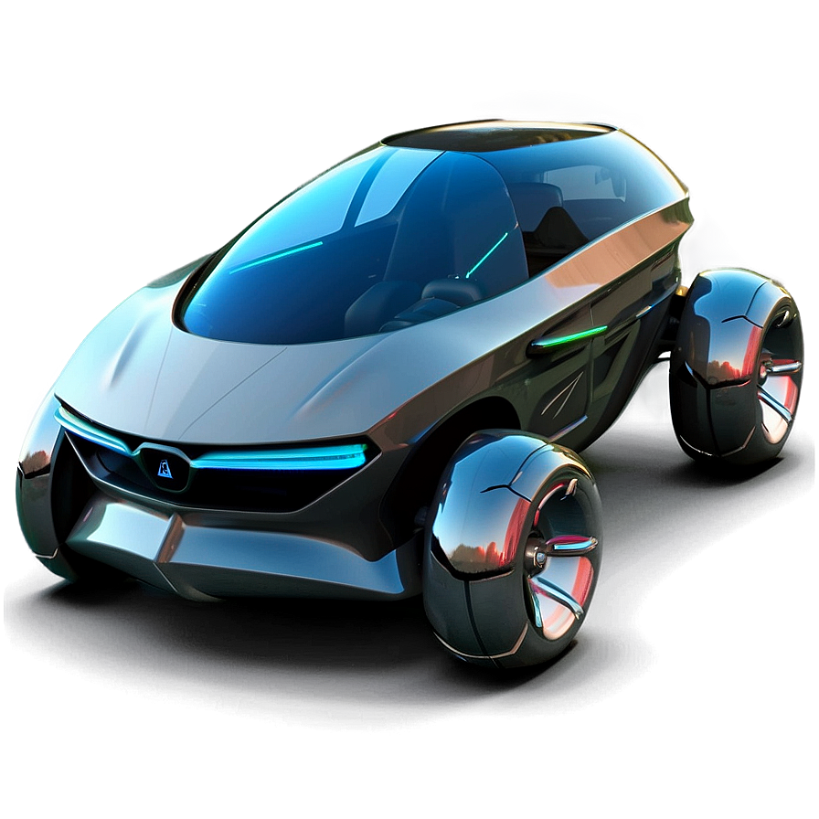 Futuristic Flying Car Concept Png 06202024