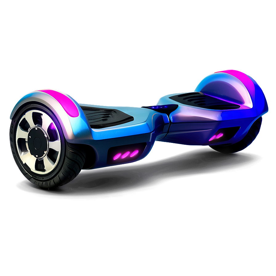 Futuristic Hoverboard Design Png Nkn