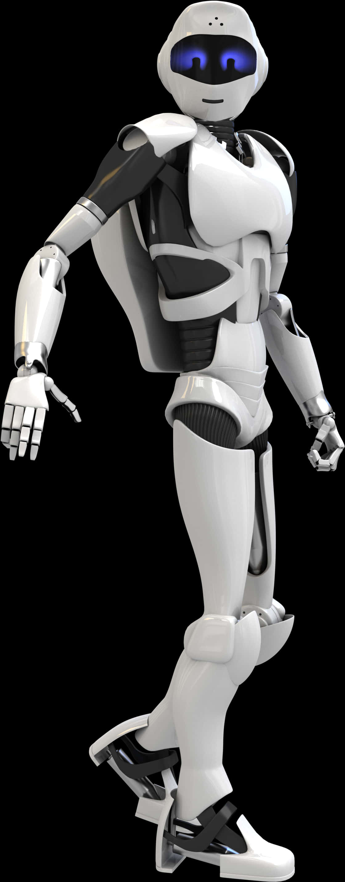 Futuristic Humanoid Robot