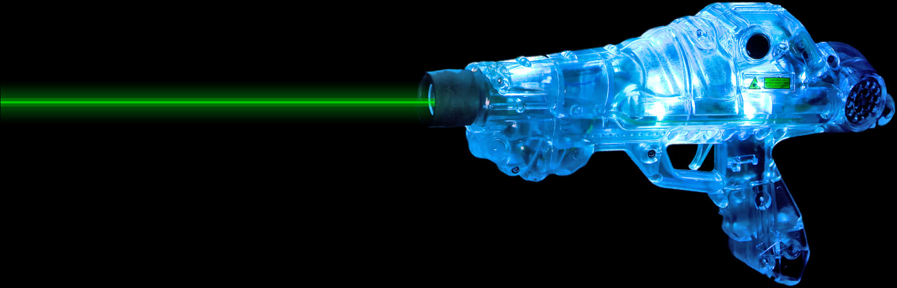 Futuristic Laser Gun Illustration