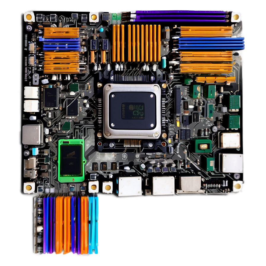 Futuristic Motherboard Concept Png 06202024