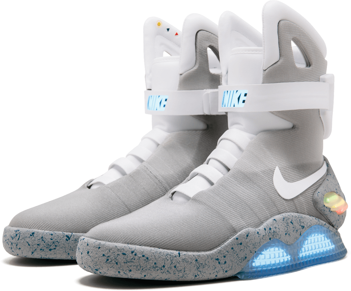 Grey Shoes That Look Futuristic - Nike Moon Boots Price, HD Png Download PNG with transparent background