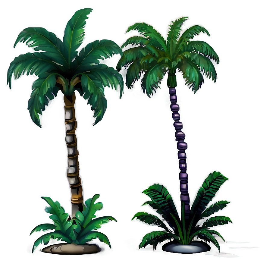 Futuristic Palm Tree Emoji Png 06272024