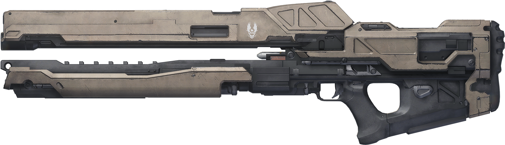 Futuristic Rifle Design