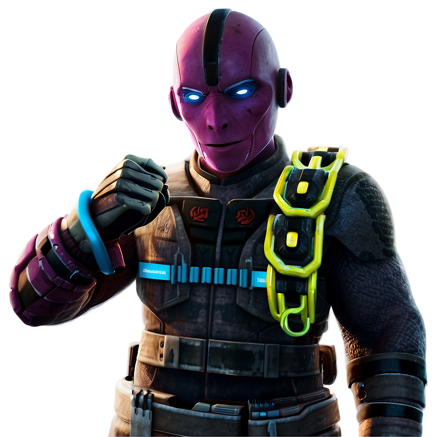 Futuristic Robot Warrior PNG image with a transparent background, free high-resolution download
