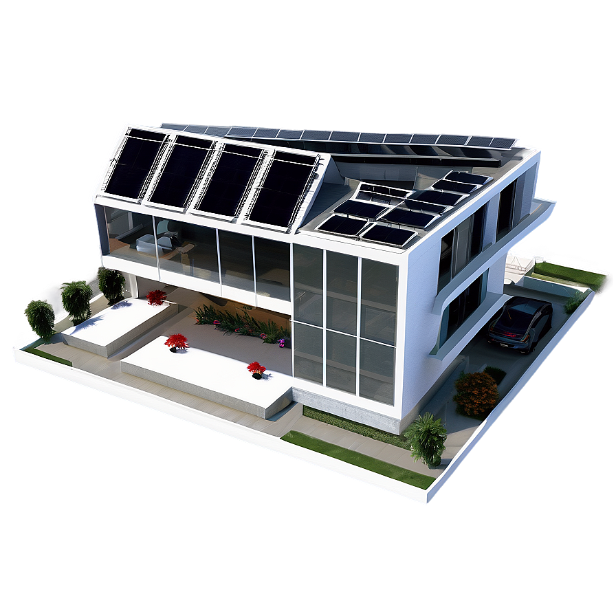 Futuristic Smart House Png Gdf