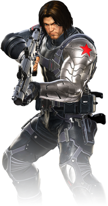 Winter Soldier Png - Marvel Vs Capcom Infinite Winter Soldier, Transparent Png PNG with transparent background