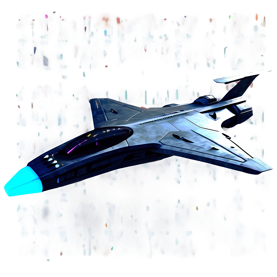 Futuristic Space Jet Png Frr50